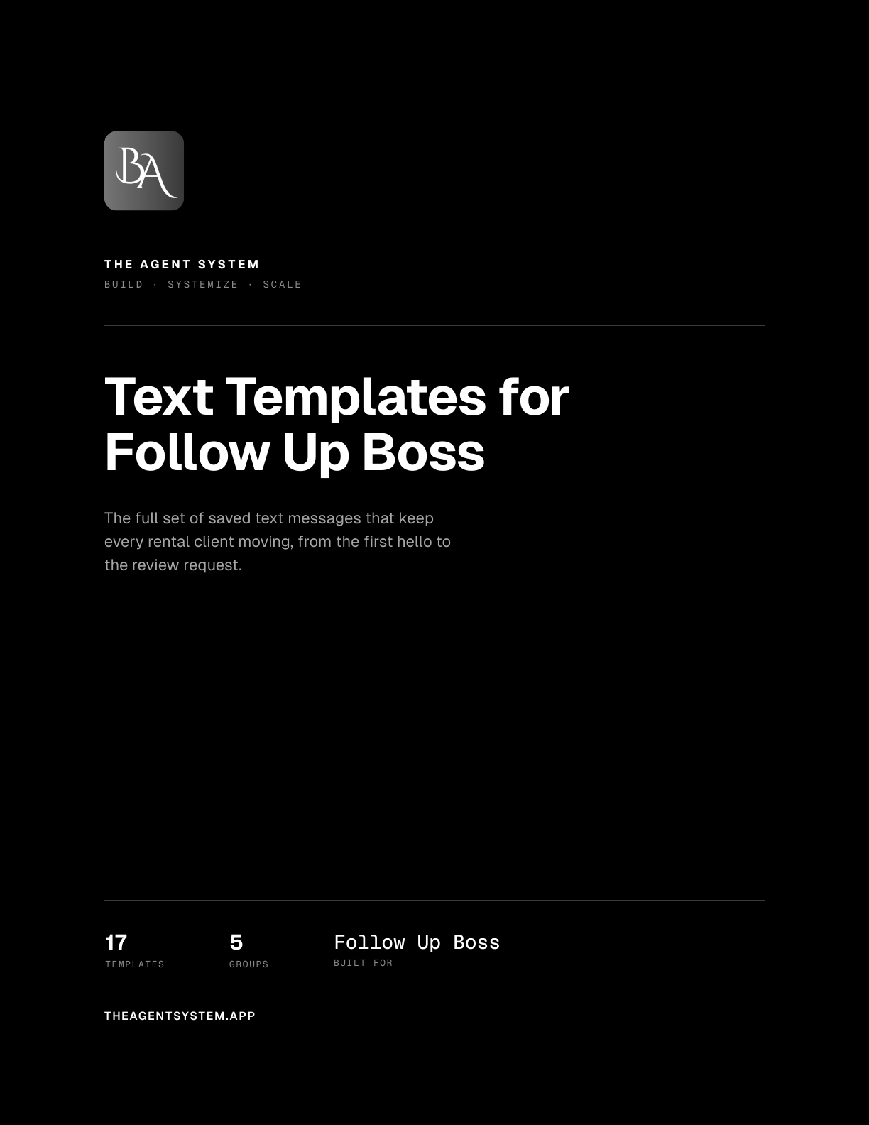 Preview of CRM Text Templates