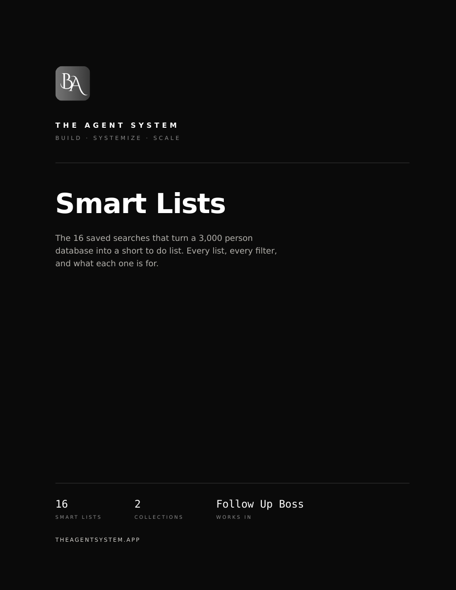 Preview of Smart Lists